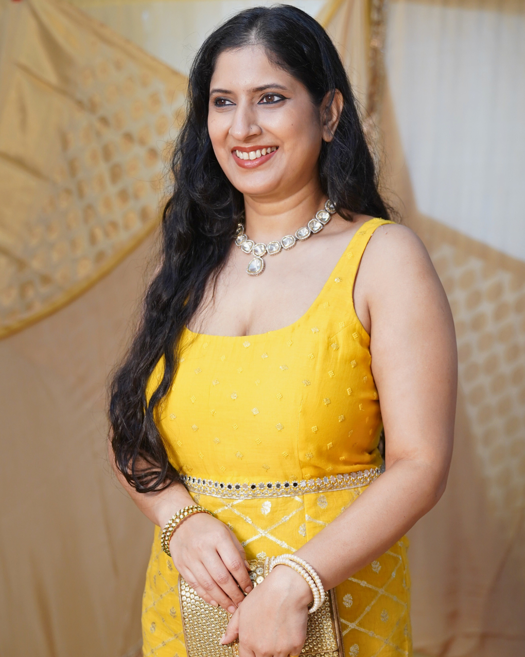 Gulzar Chanderi dress