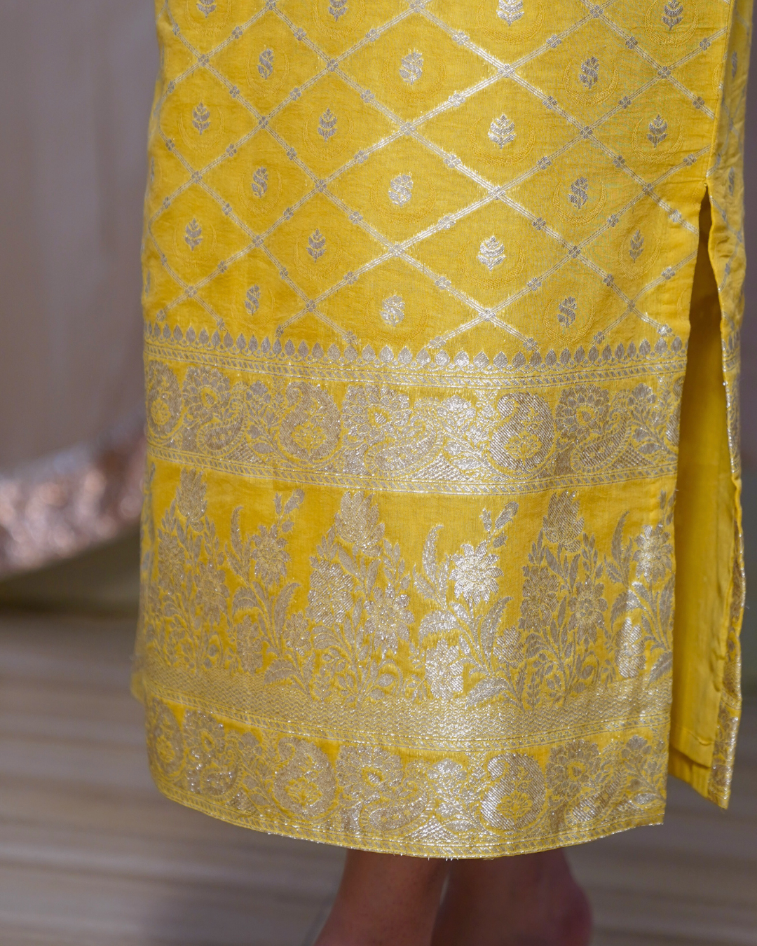 Gulzar Chanderi dress