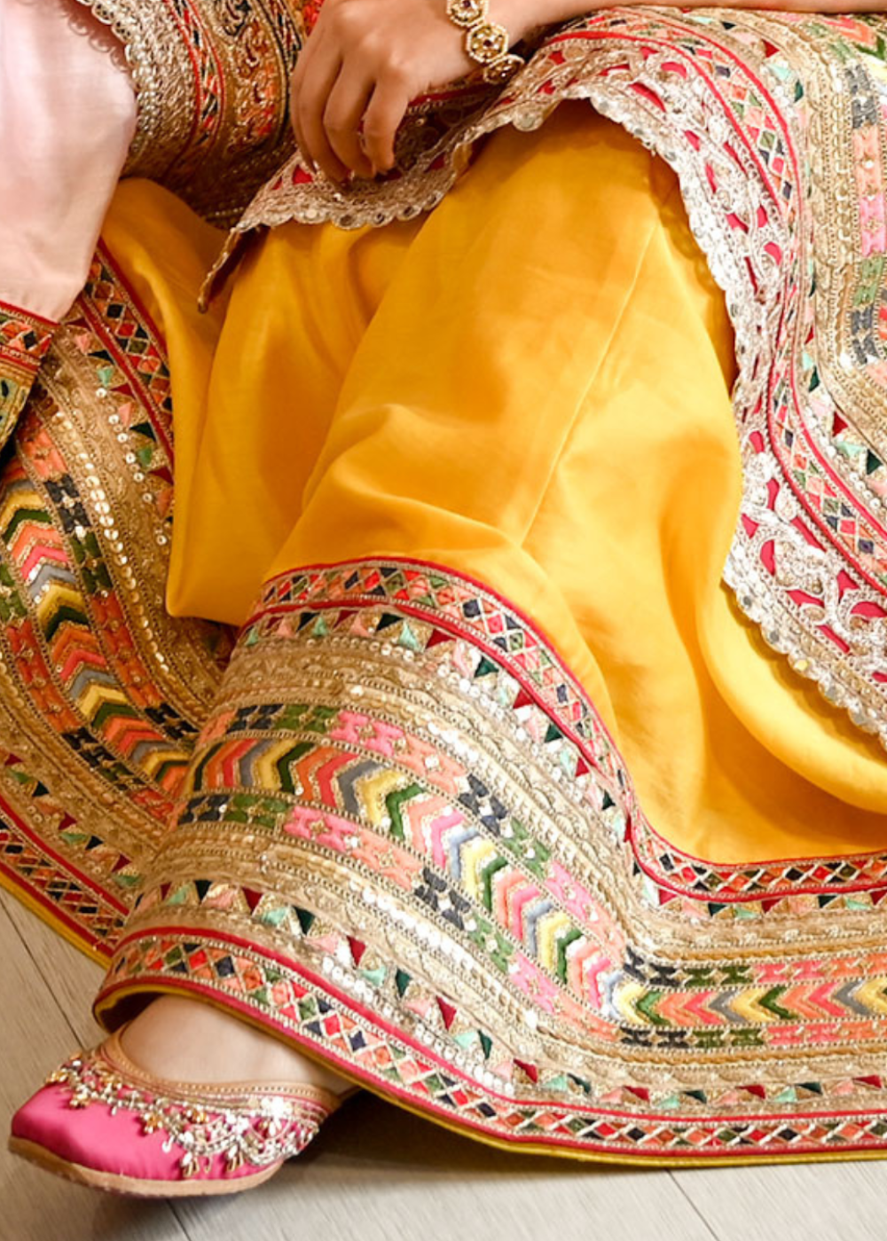 Hriday Basant Lehenga (Yellow)