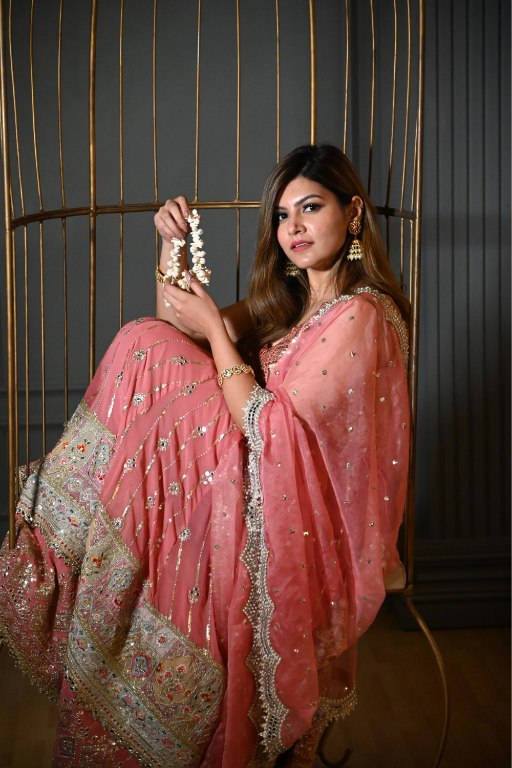 Titli Lehenga (Onion Pink)
