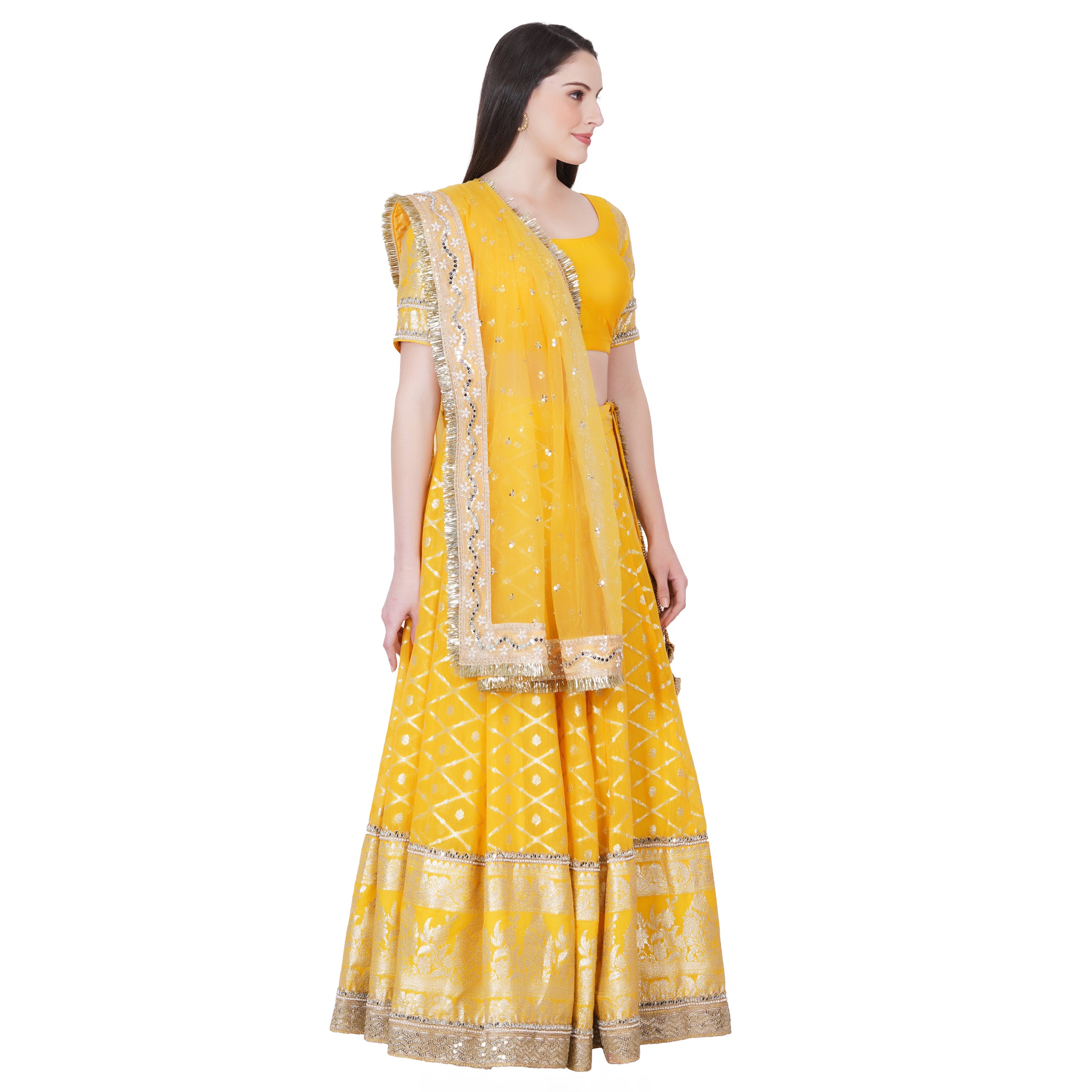 Kashi Lehenga (Yellow)