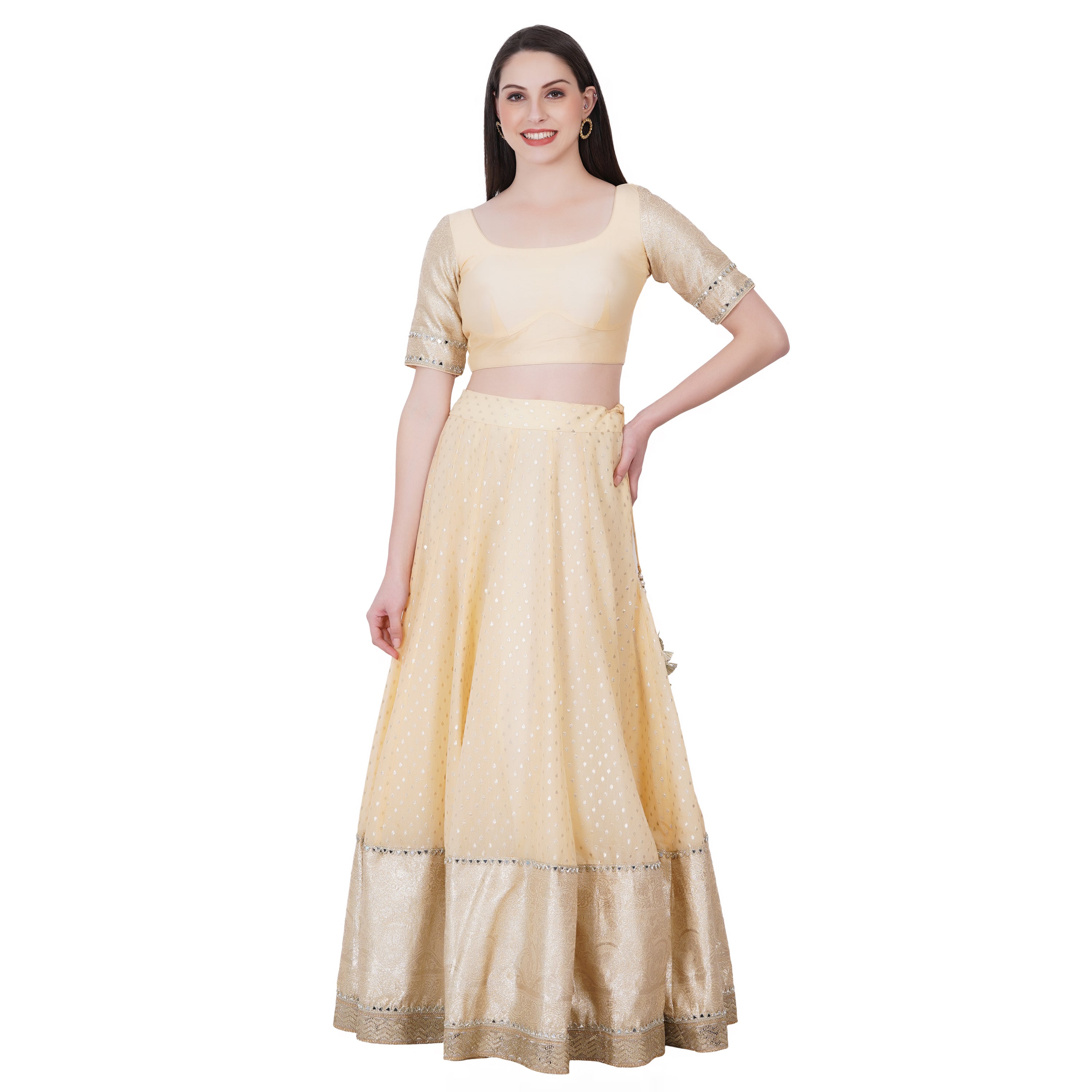Kashi Lehenga (Cream)