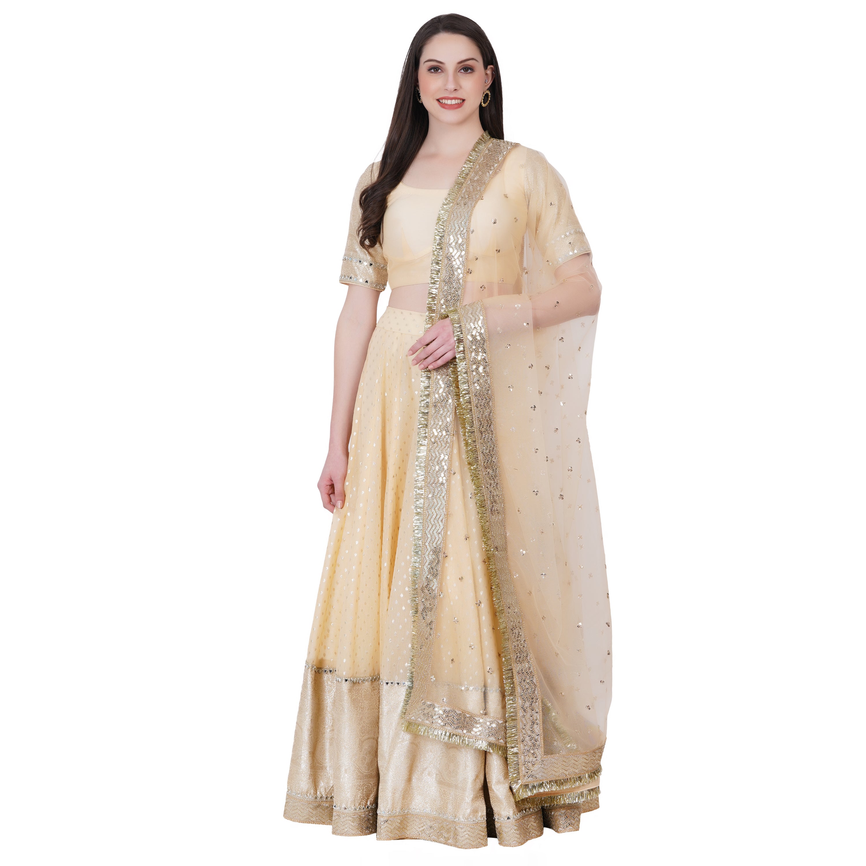 Kashi Lehenga (Cream)