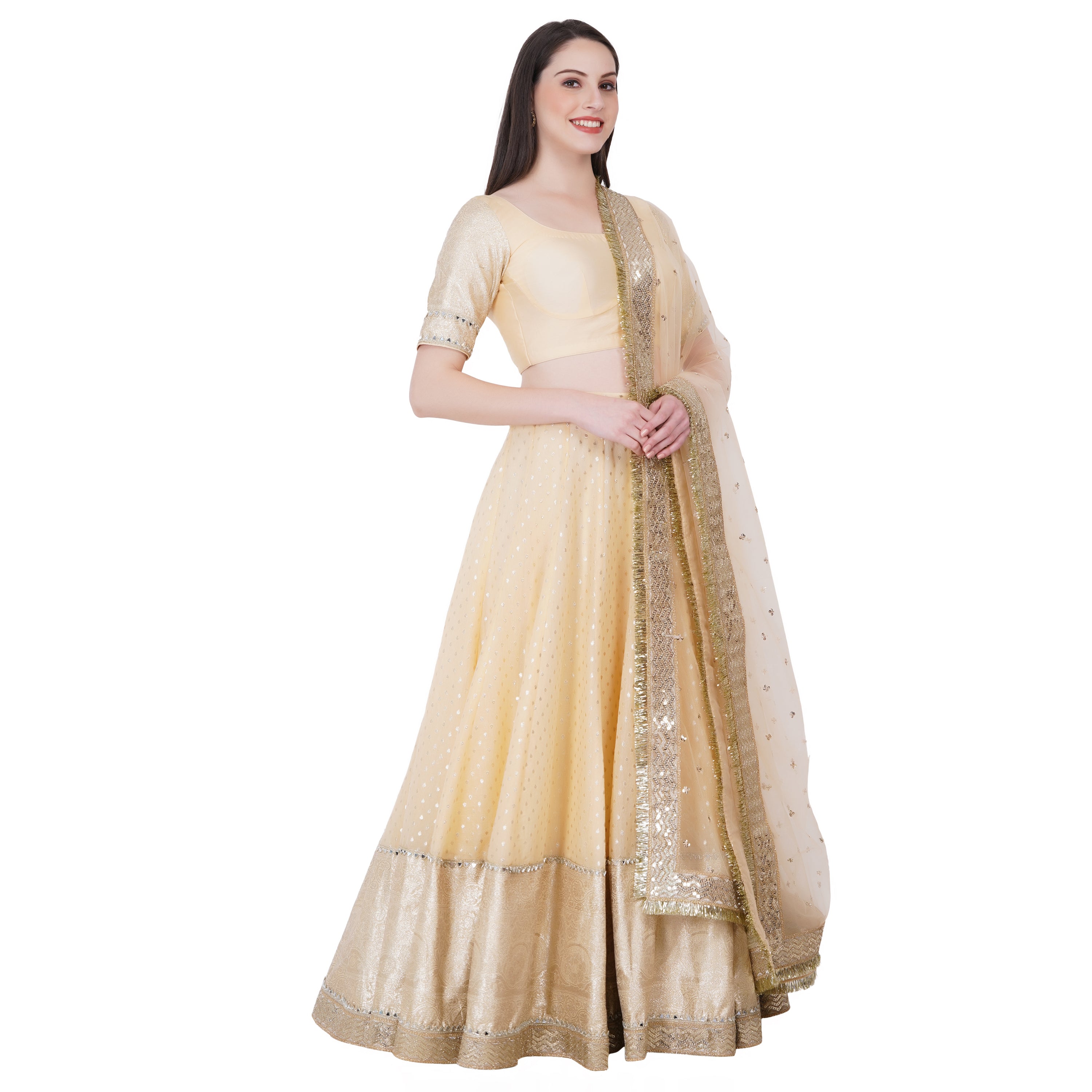 Kashi Lehenga (Cream)