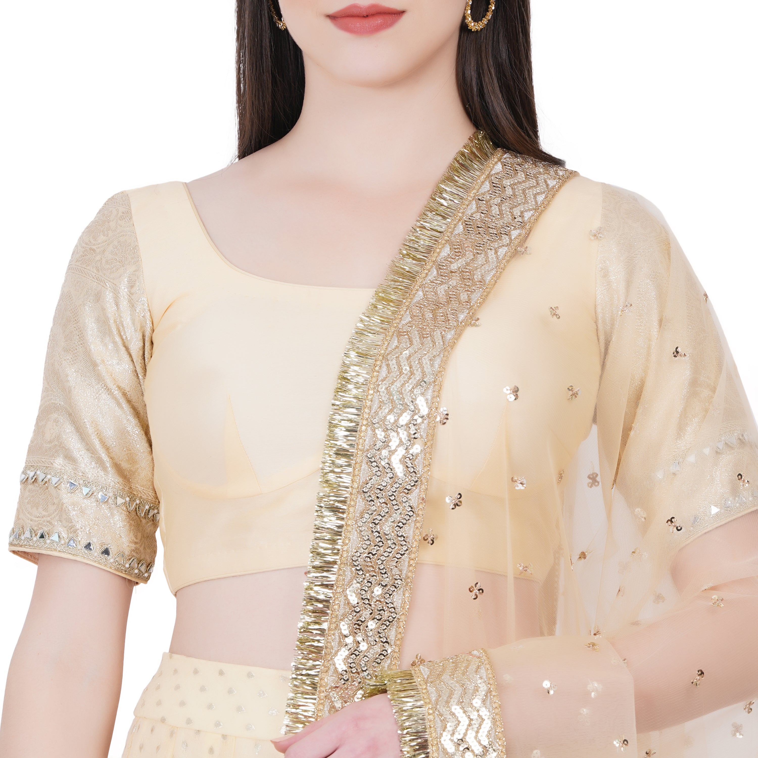 Kashi Lehenga (Cream)