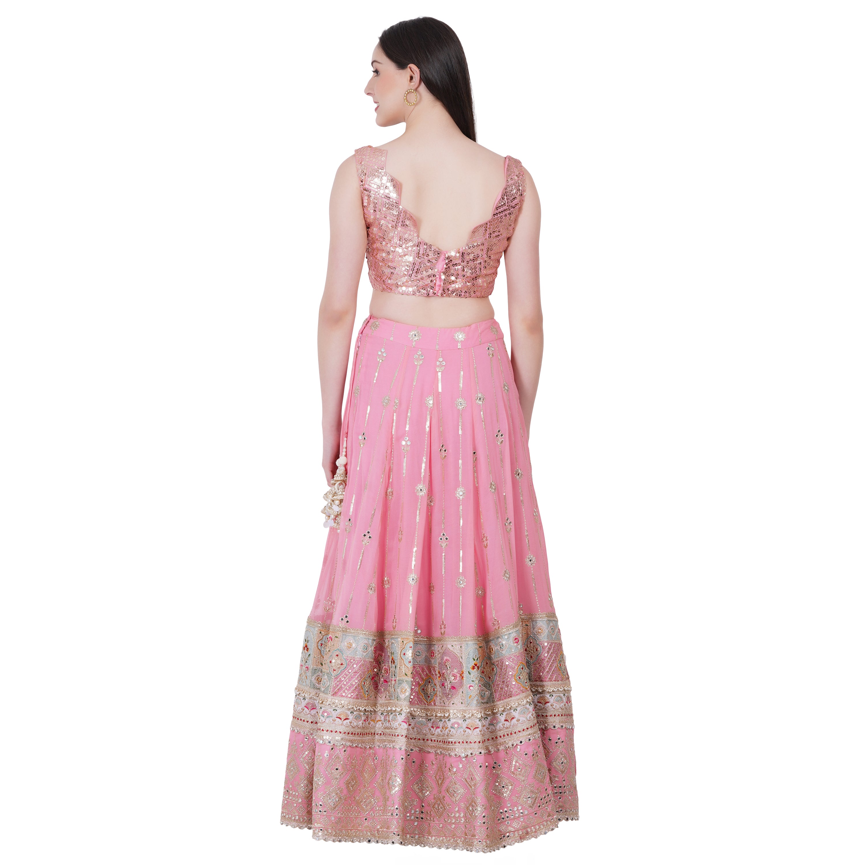 Titli Lehenga (Pink)