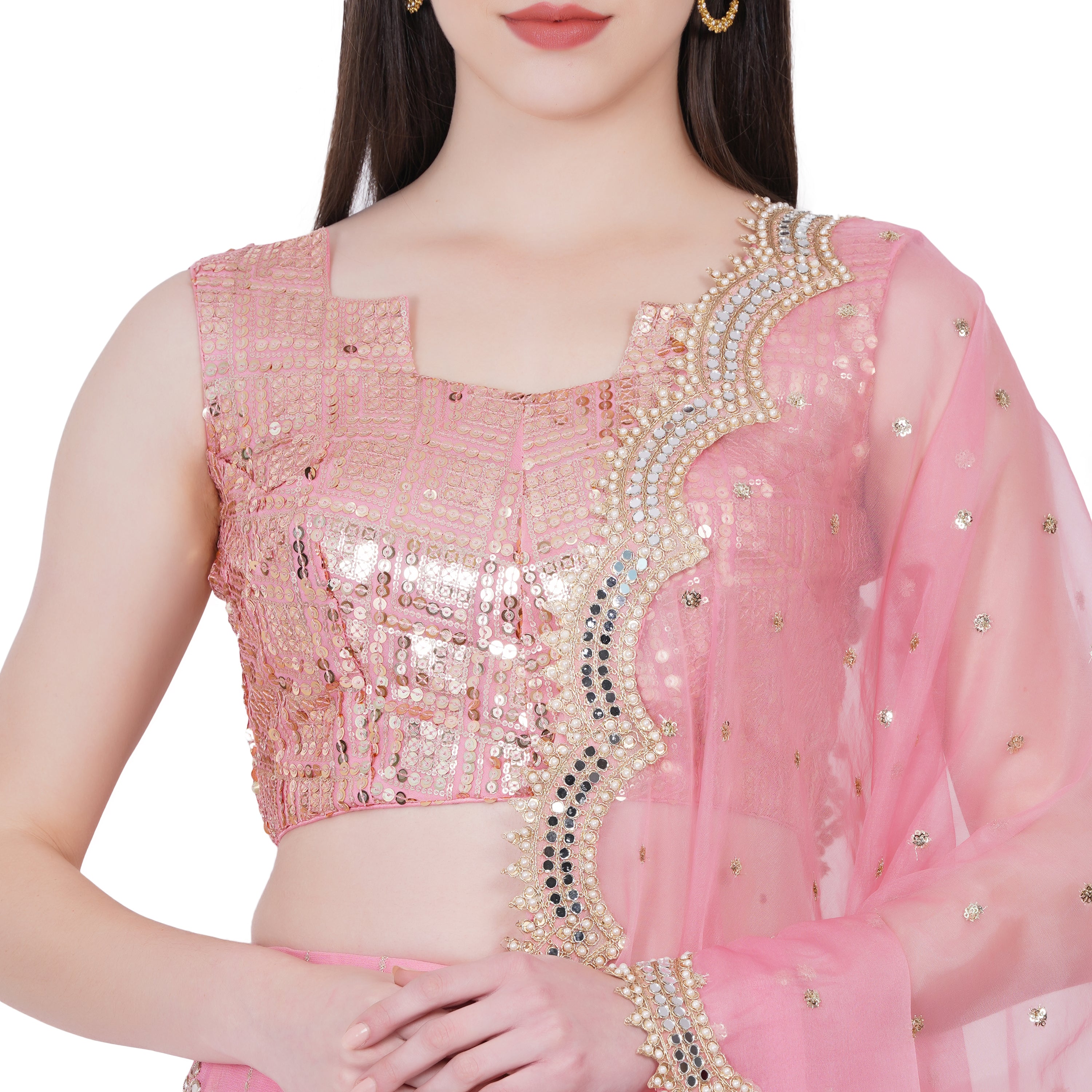 Titli Lehenga (Pink)