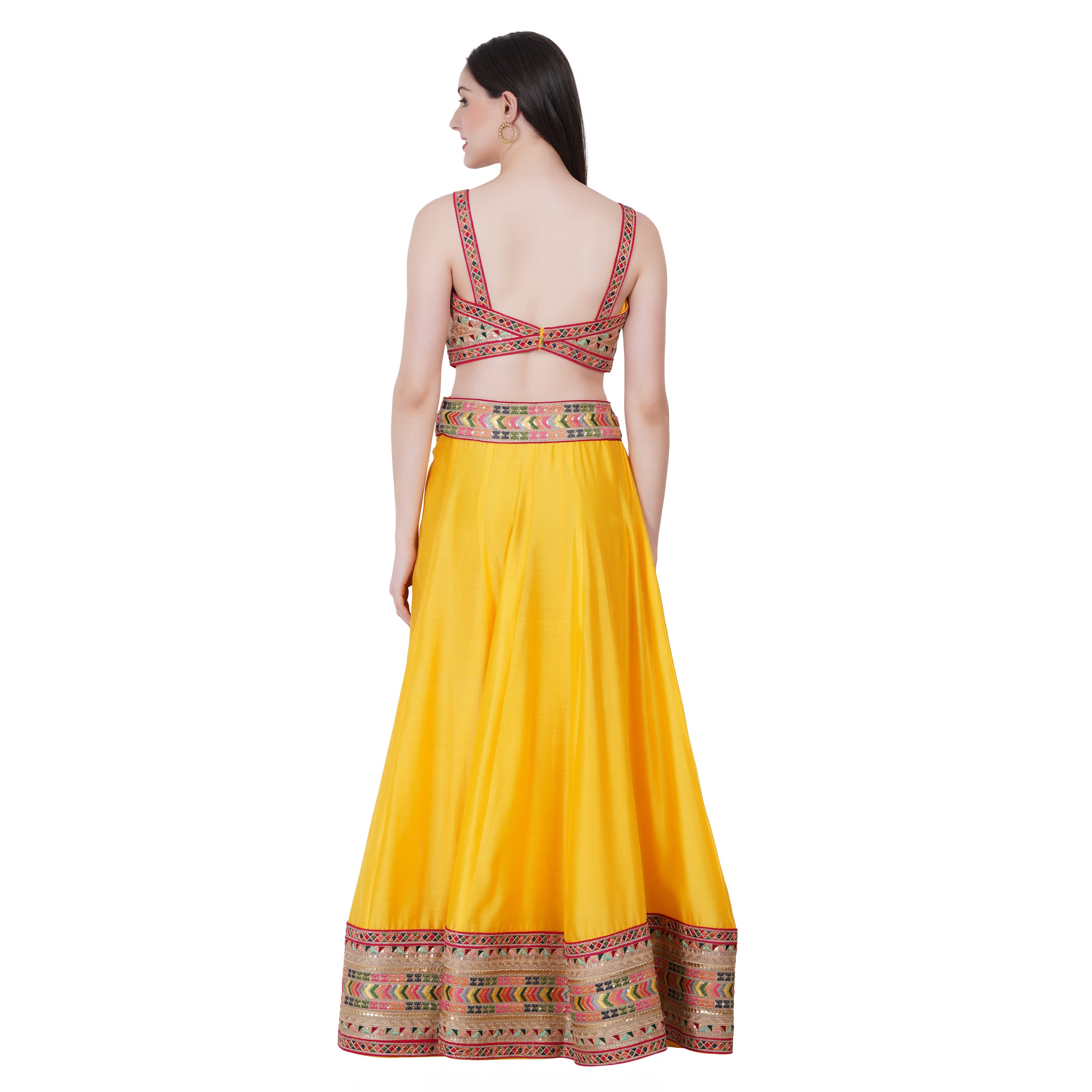 Hriday Basant Lehenga (Yellow)