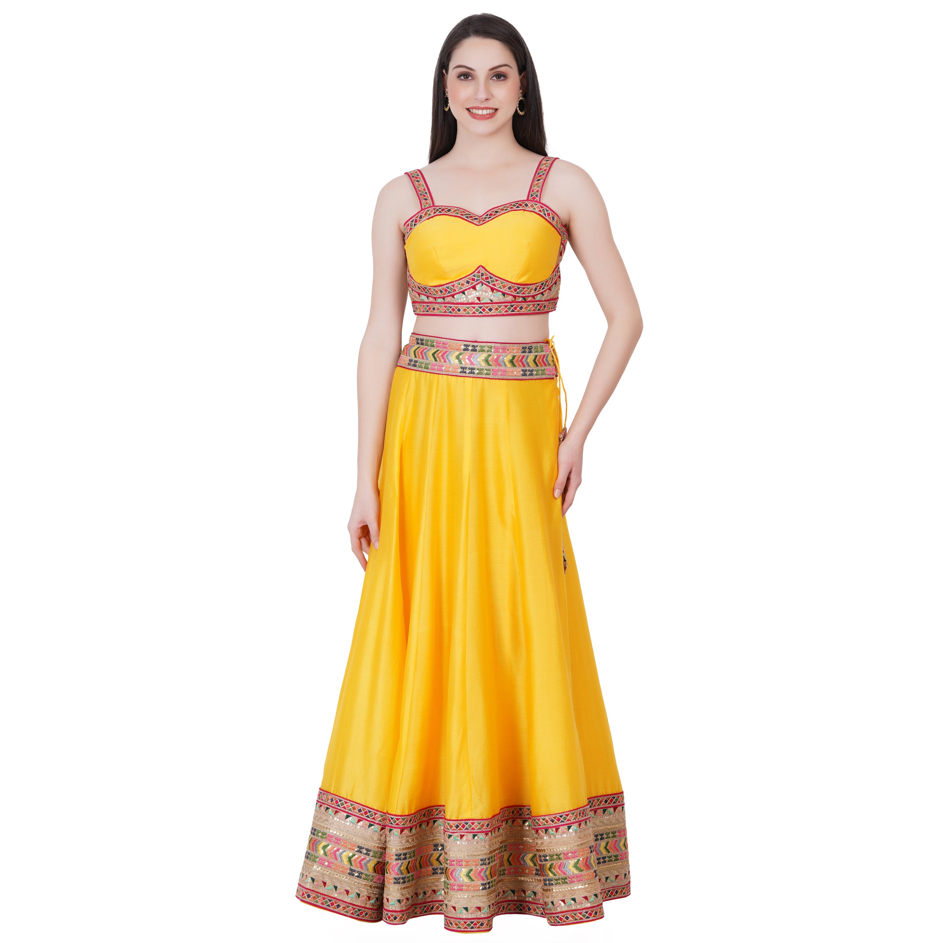 Hriday Basant Lehenga (Yellow)
