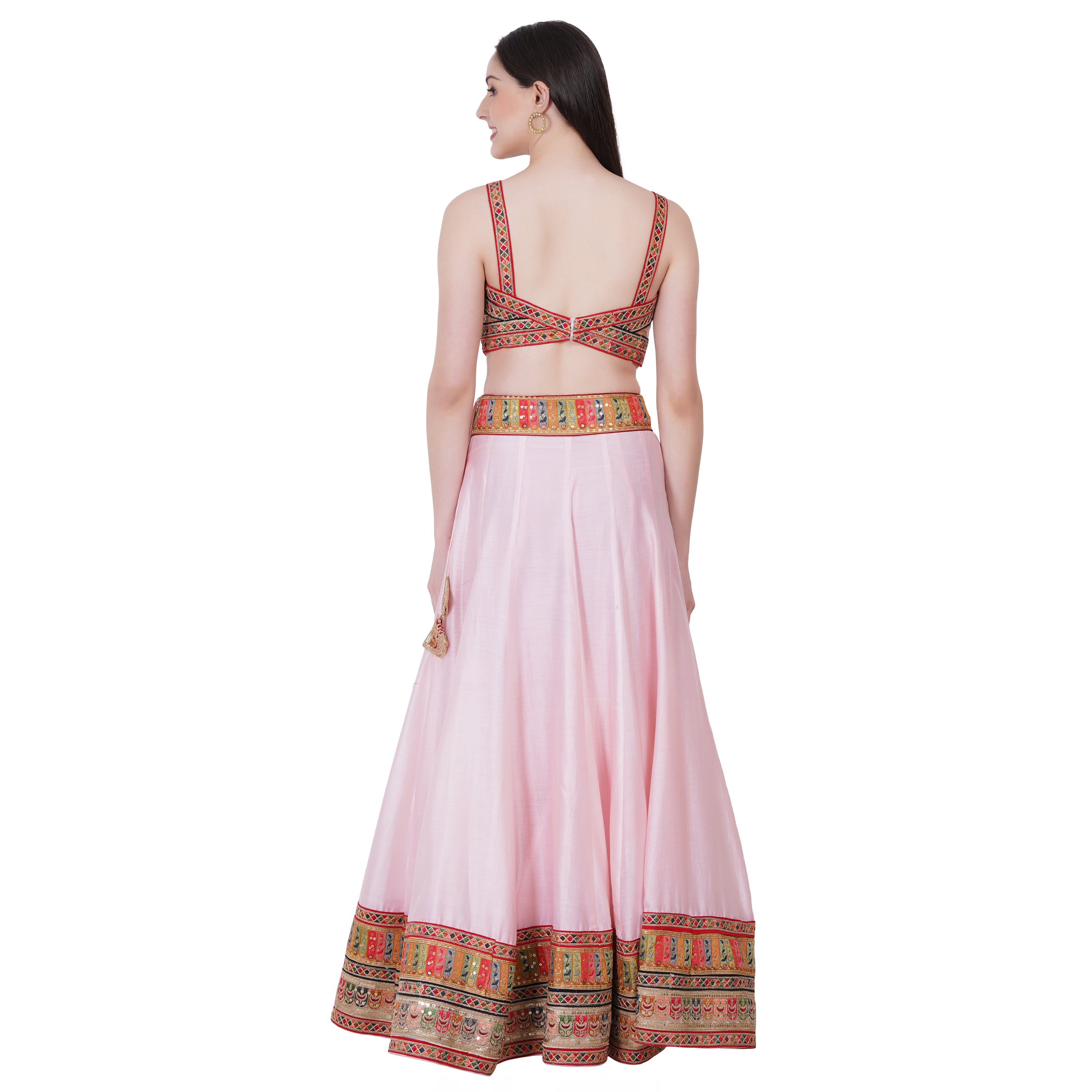 Hriday Basant Lehenga (Pink)