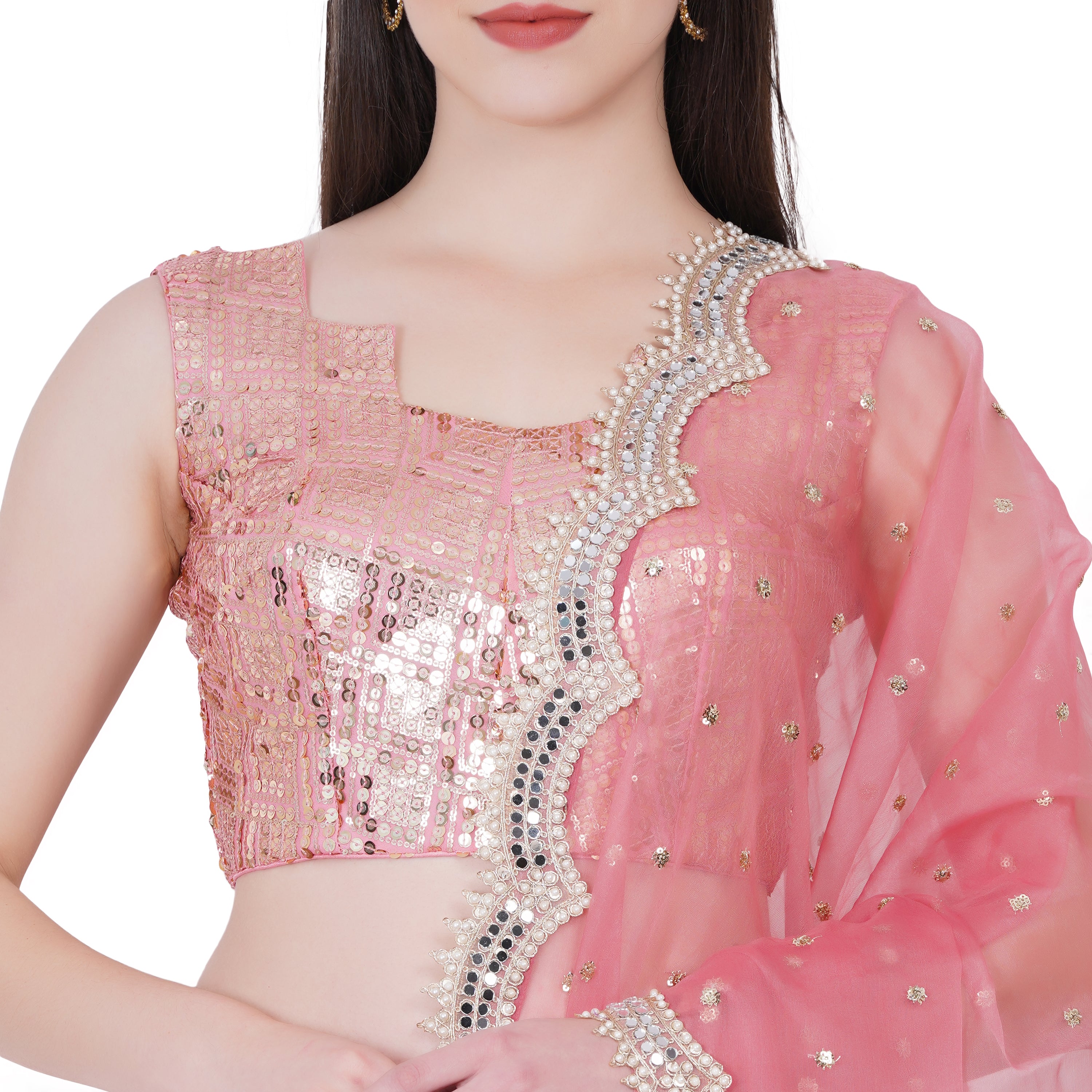 Titli Lehenga (Onion Pink)