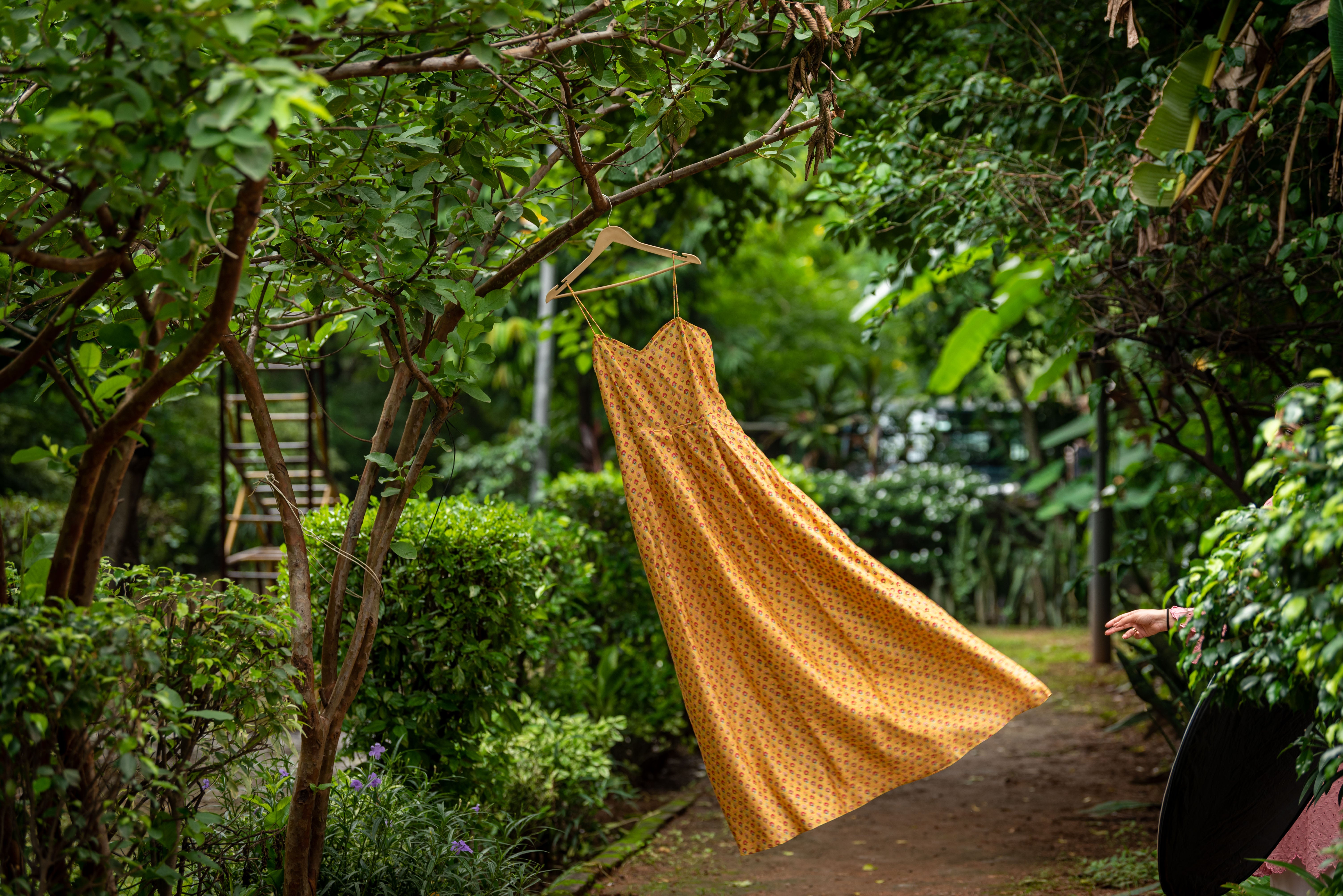 Noor Yellow Maxi Dress