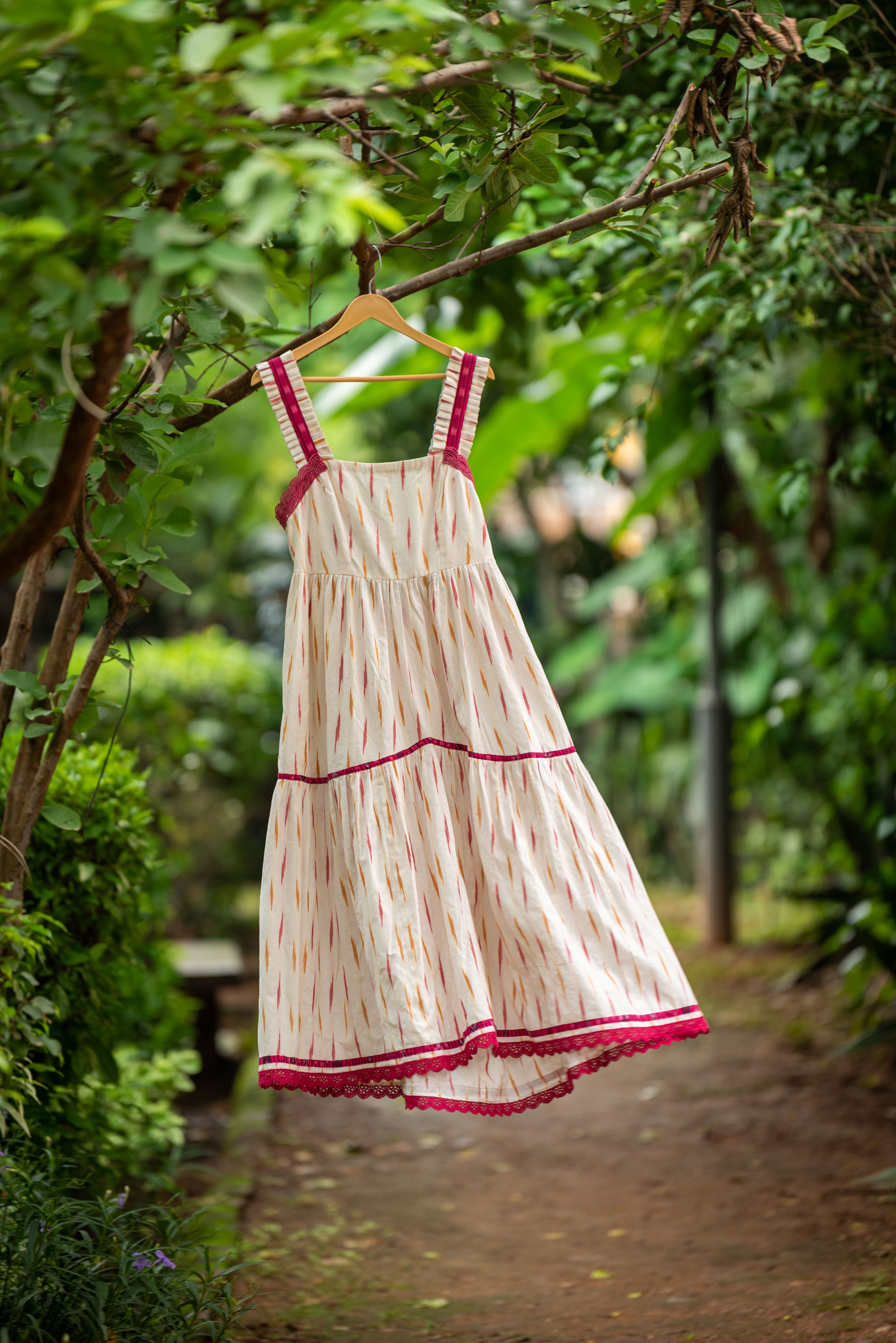 Rahat Ikat Midi Dress