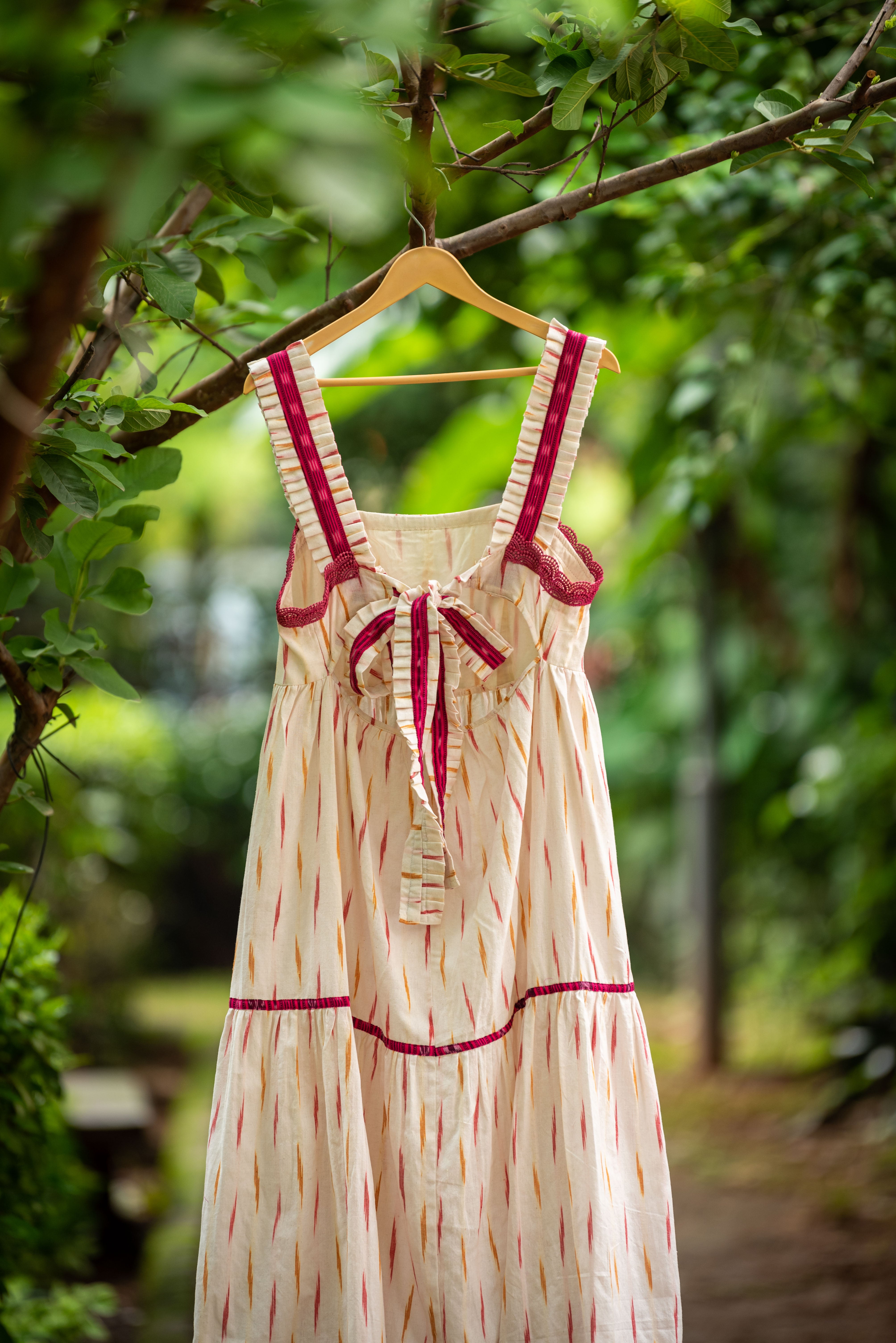 Rahat Ikat Midi Dress