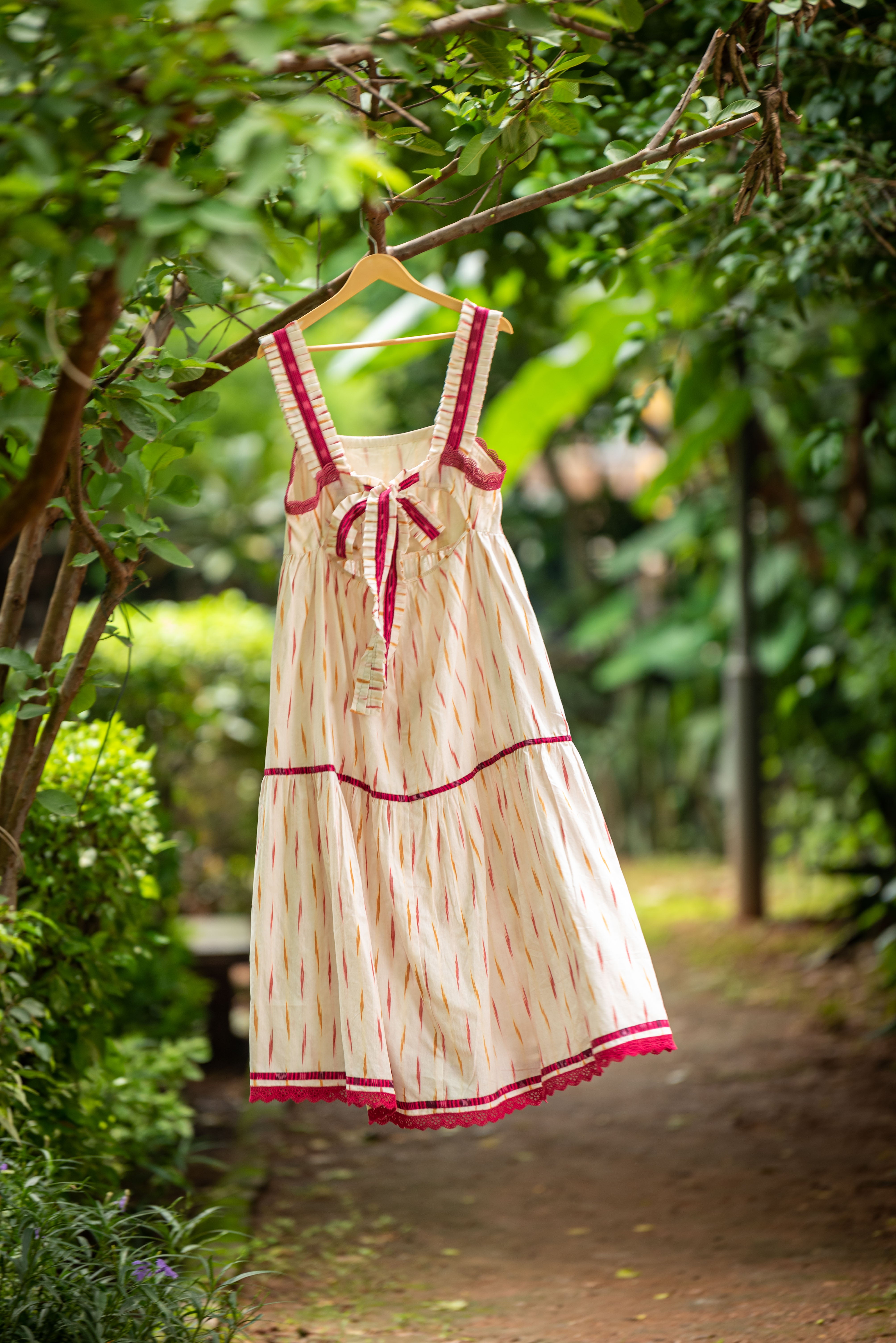 Rahat Ikat Midi Dress