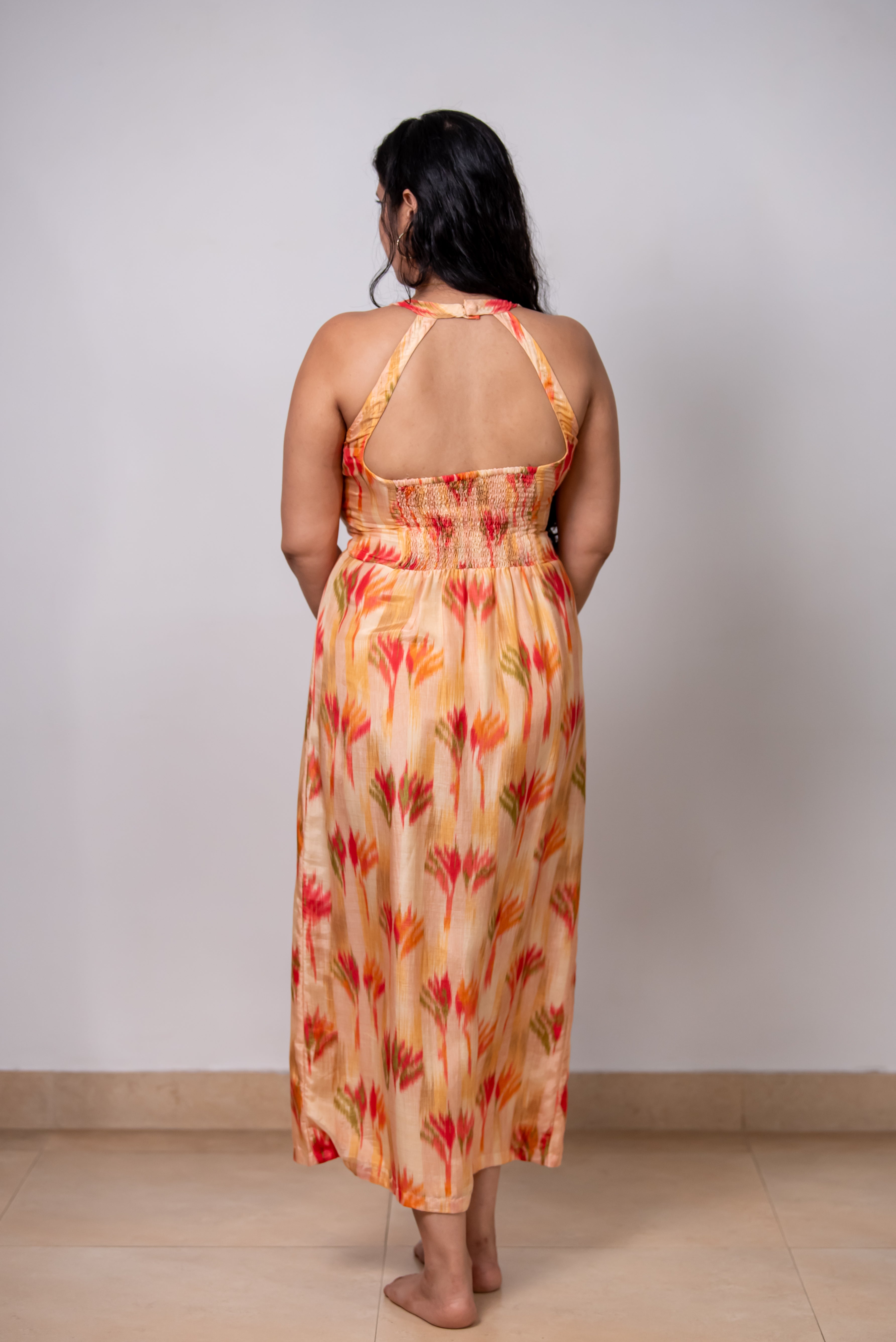 Sunehri Midi Dress