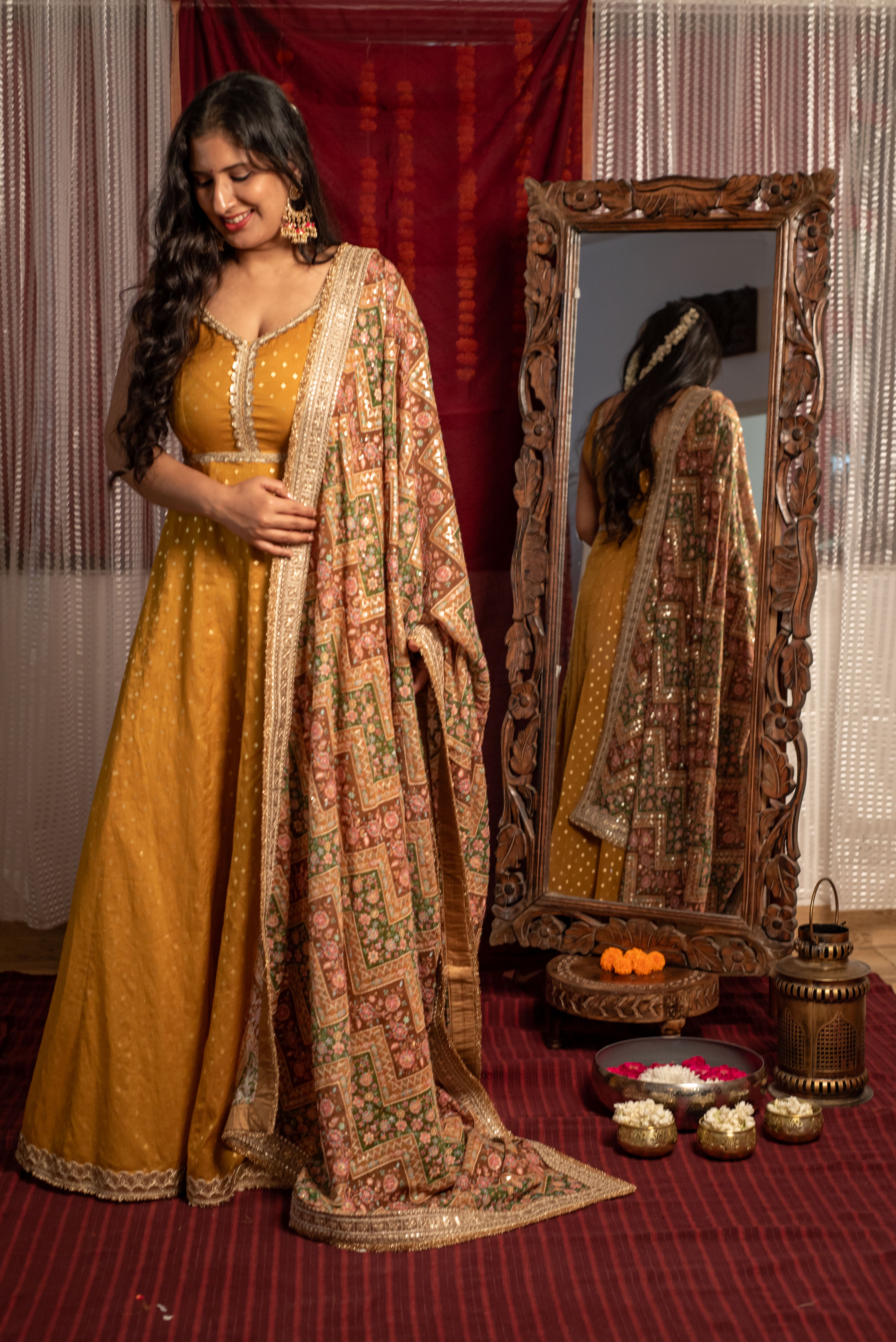 Gauri Anarkali Suit Set