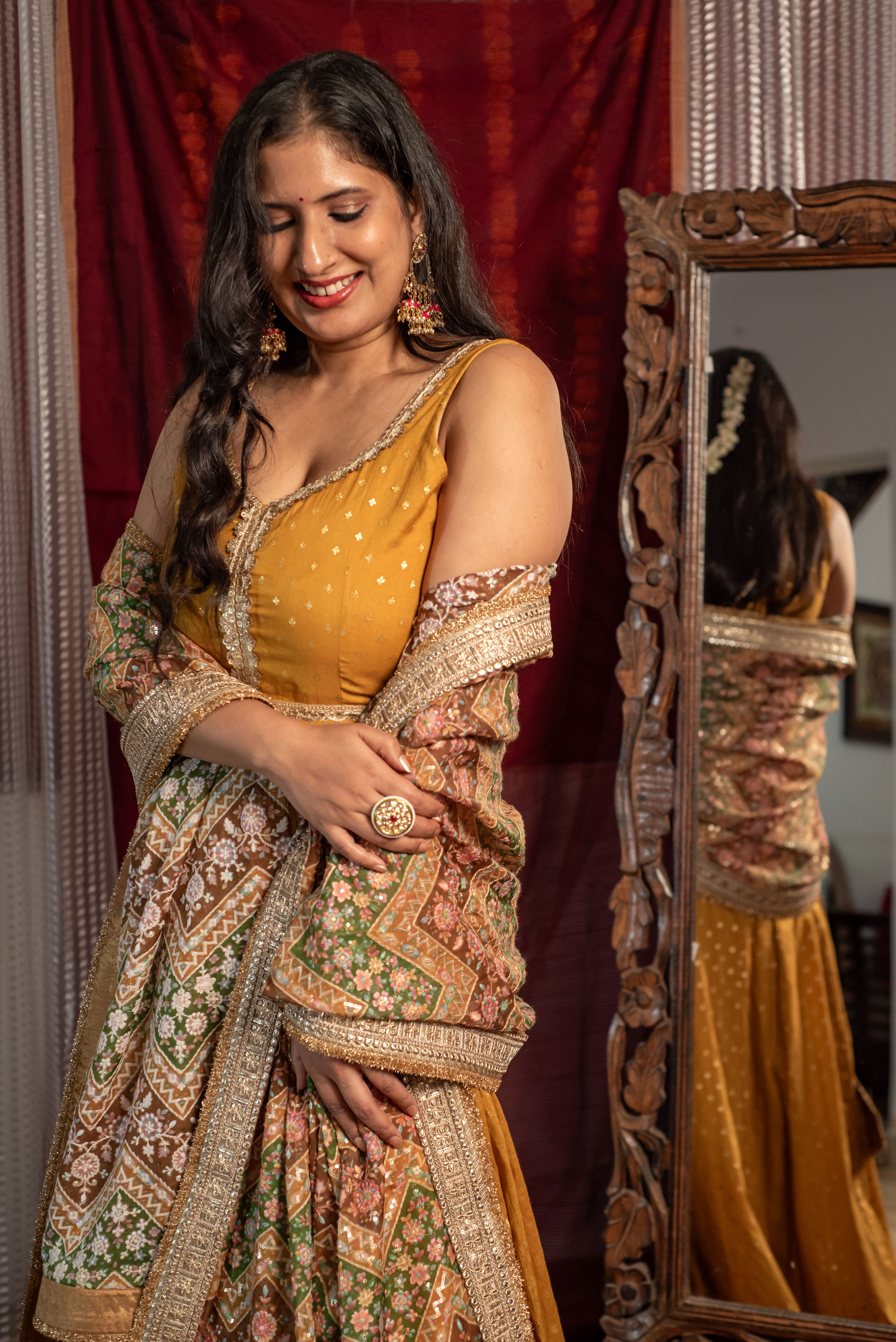 Gauri Anarkali Suit Set